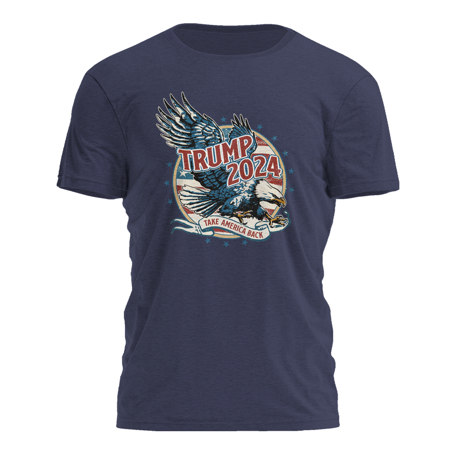 Trump 2024 - Take America Back Eagle Tee - 3048
