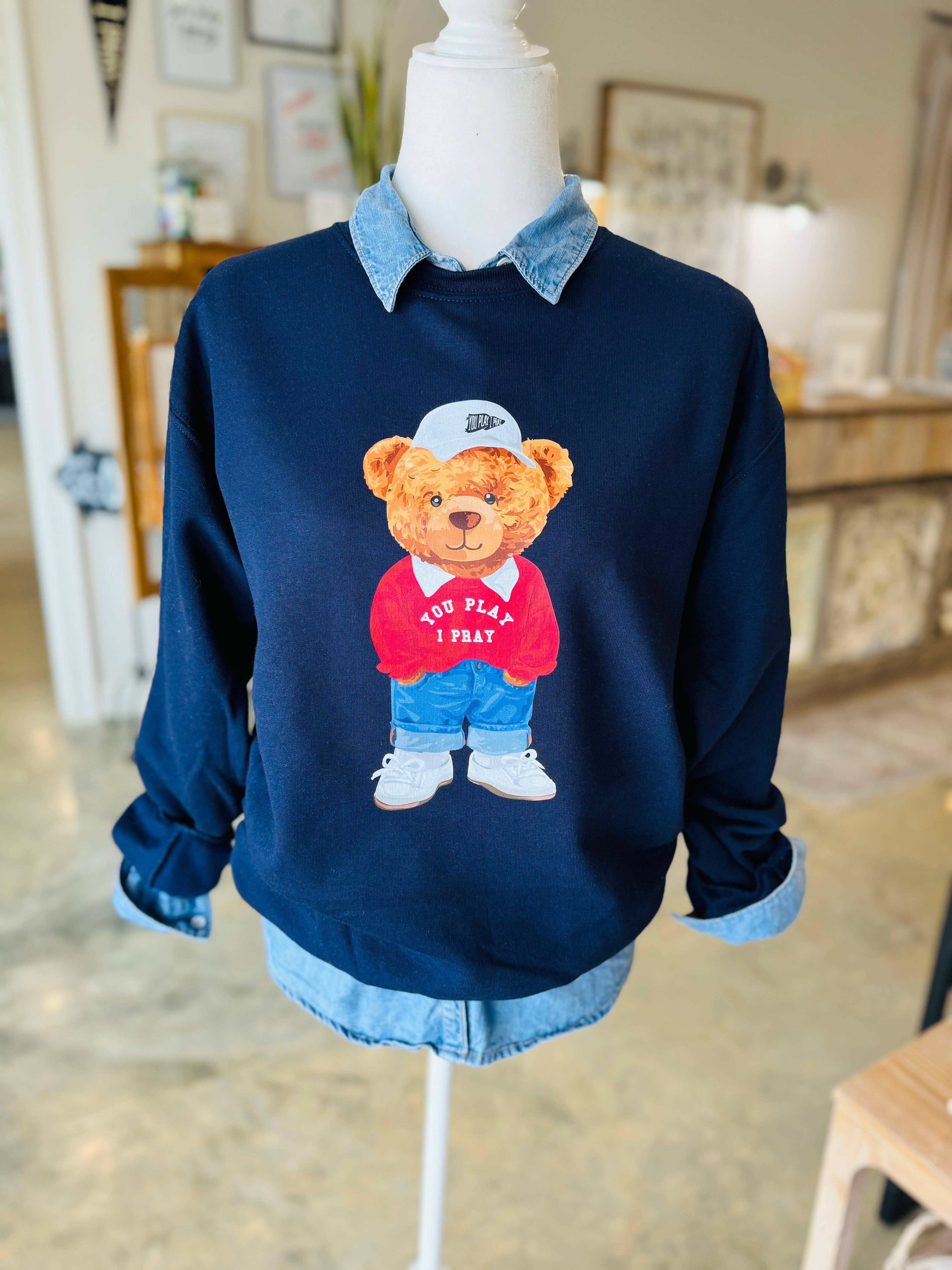 Bear Gameday Sweatshirt | Sports Mom Shirt