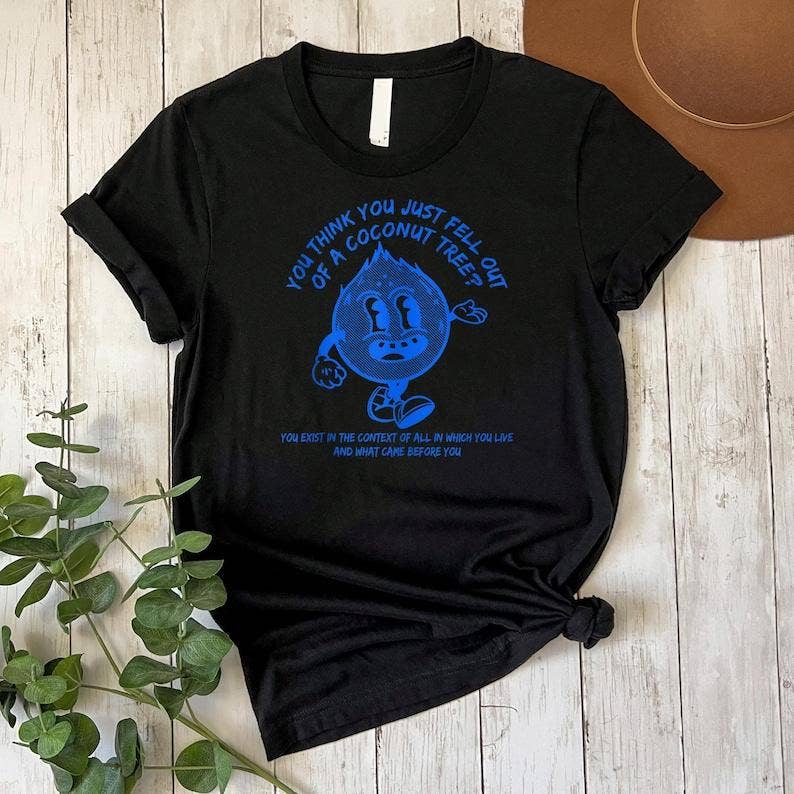 Kamala Harris Coconut Tree Quote T-Shirt Fun Political Tee