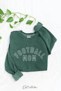Football Mom Mineral Graphic Sweatshirt