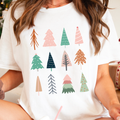 Christmas Trees Christmas  Graphic Tee