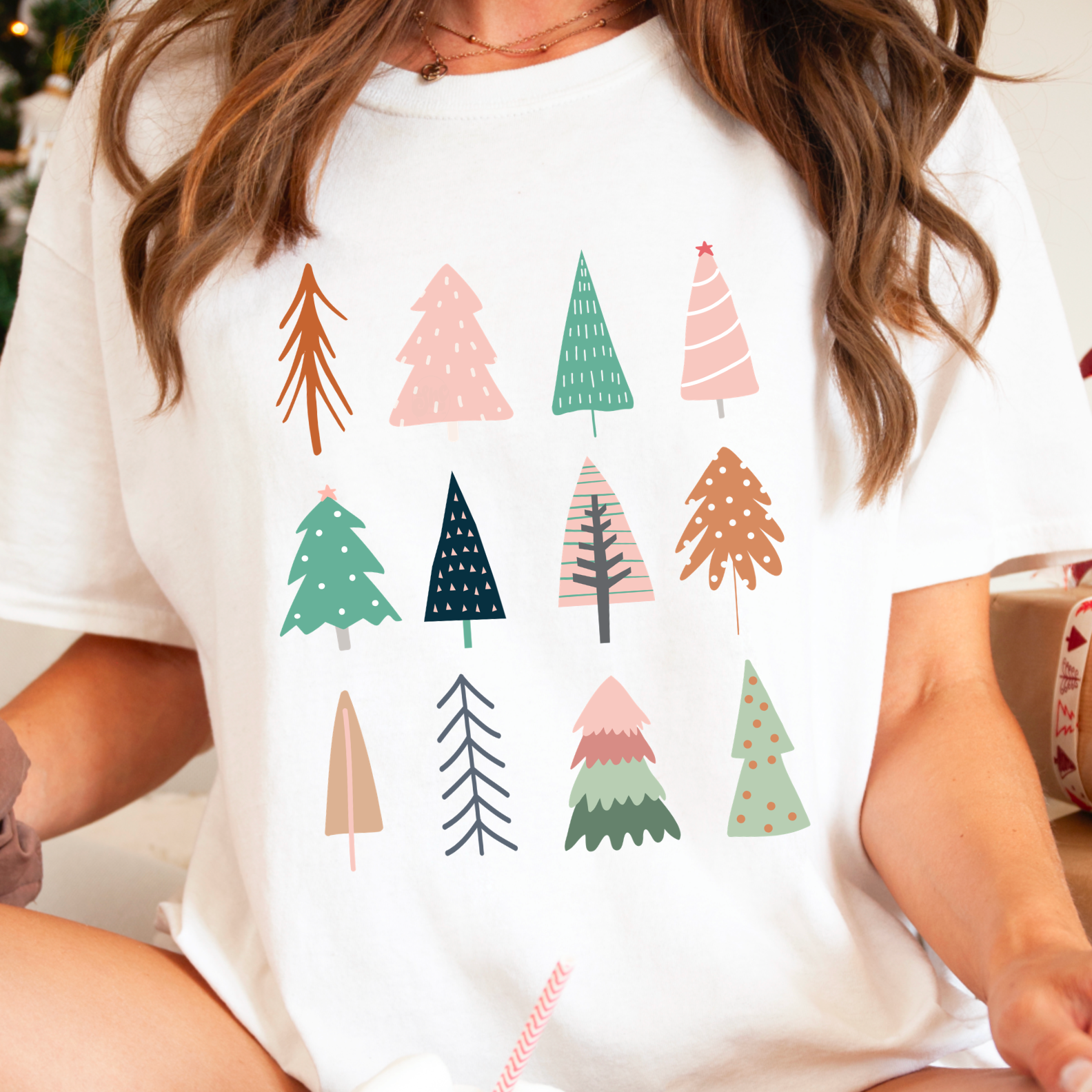 Christmas Trees Christmas  Graphic Tee