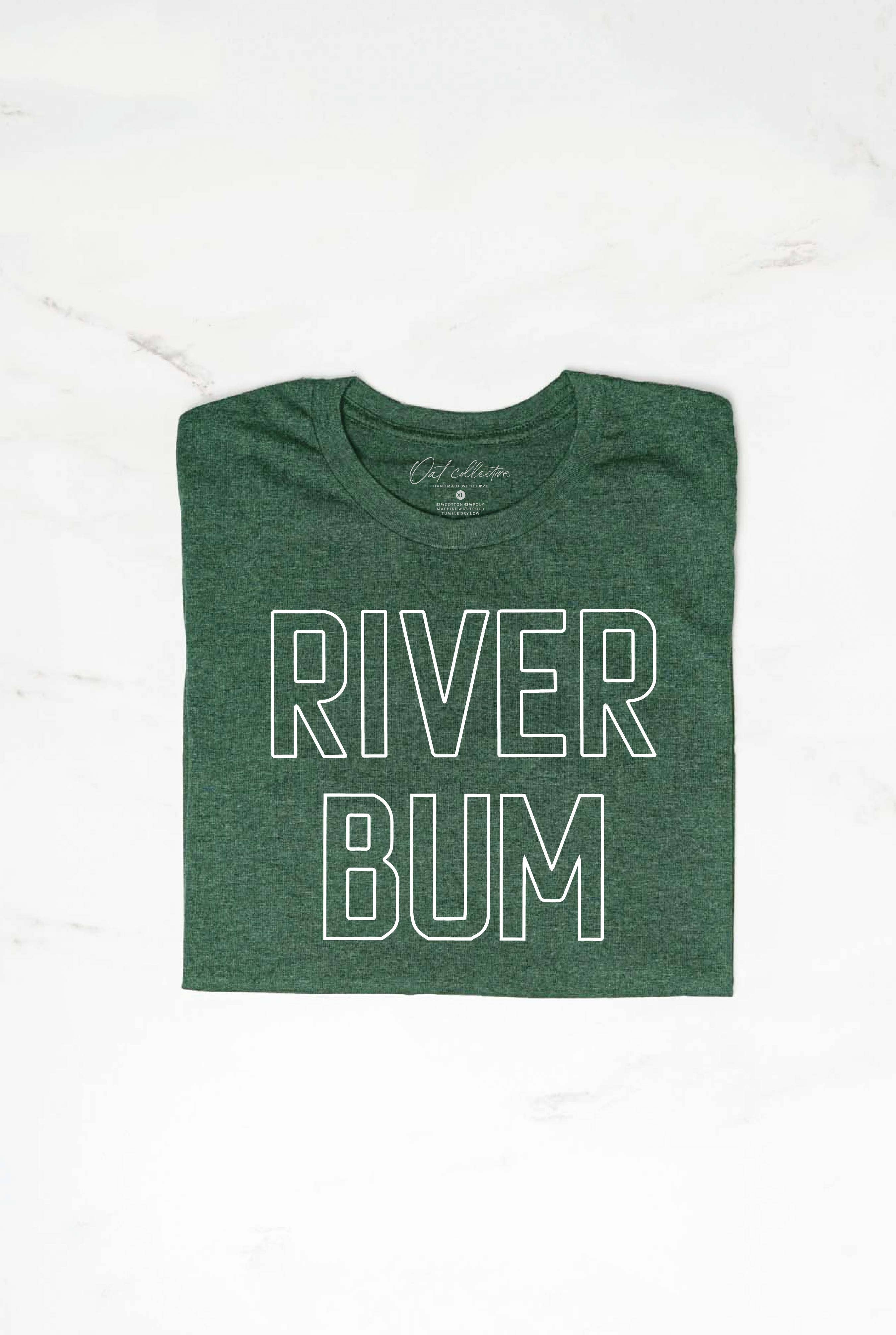 River Bum  Graphic T-Shirt