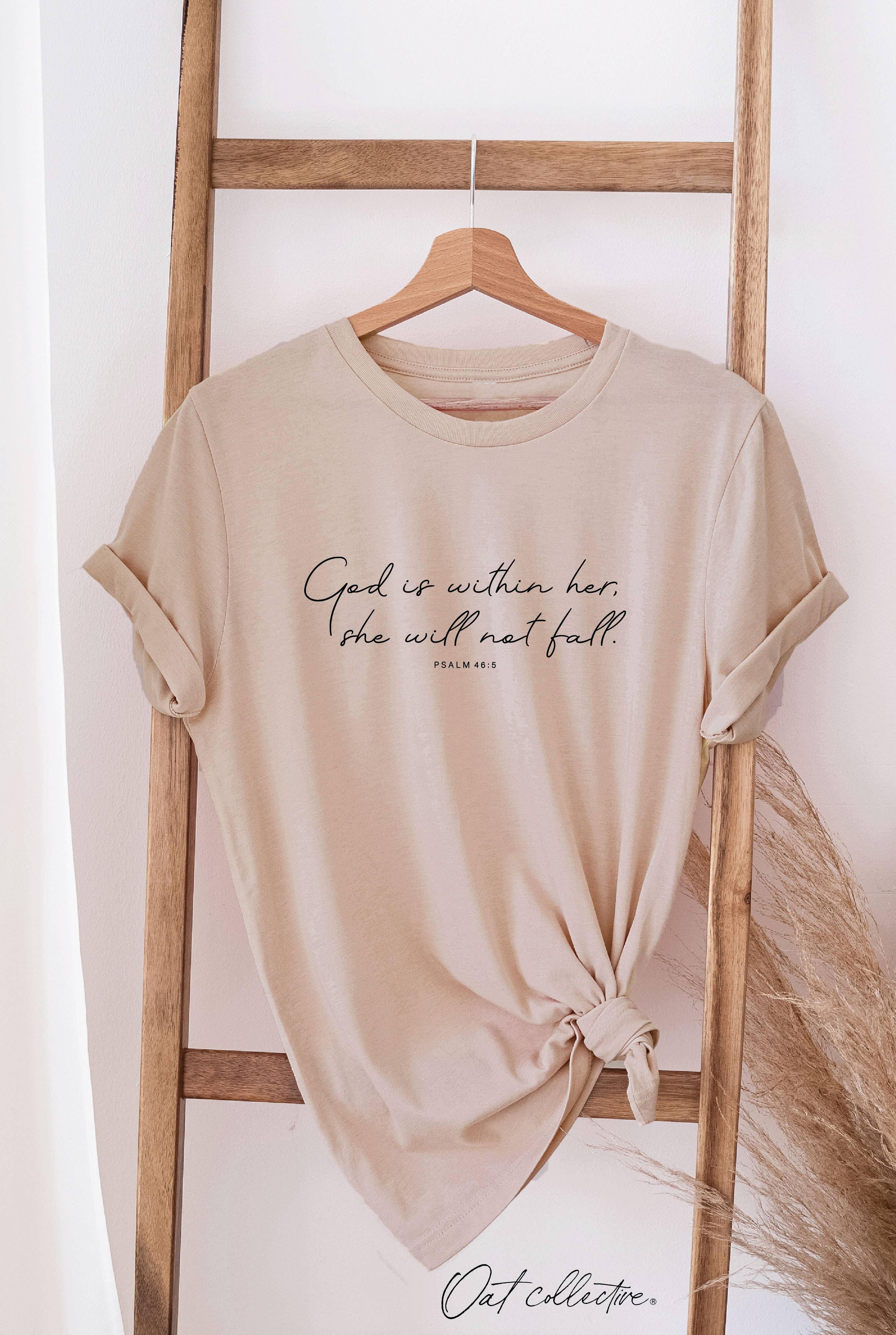 God Is Within Her Graphic T-Shirt