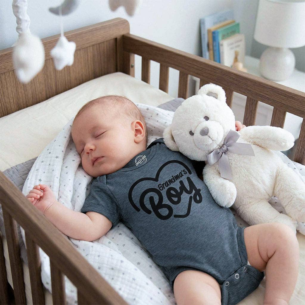 Grandma's Boy Baby Bodysuit