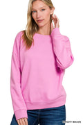 .1231 Fleece Drop Shoulder Sweatshirts SI-27150