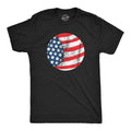 American Flag Baseball Men's T Shirt