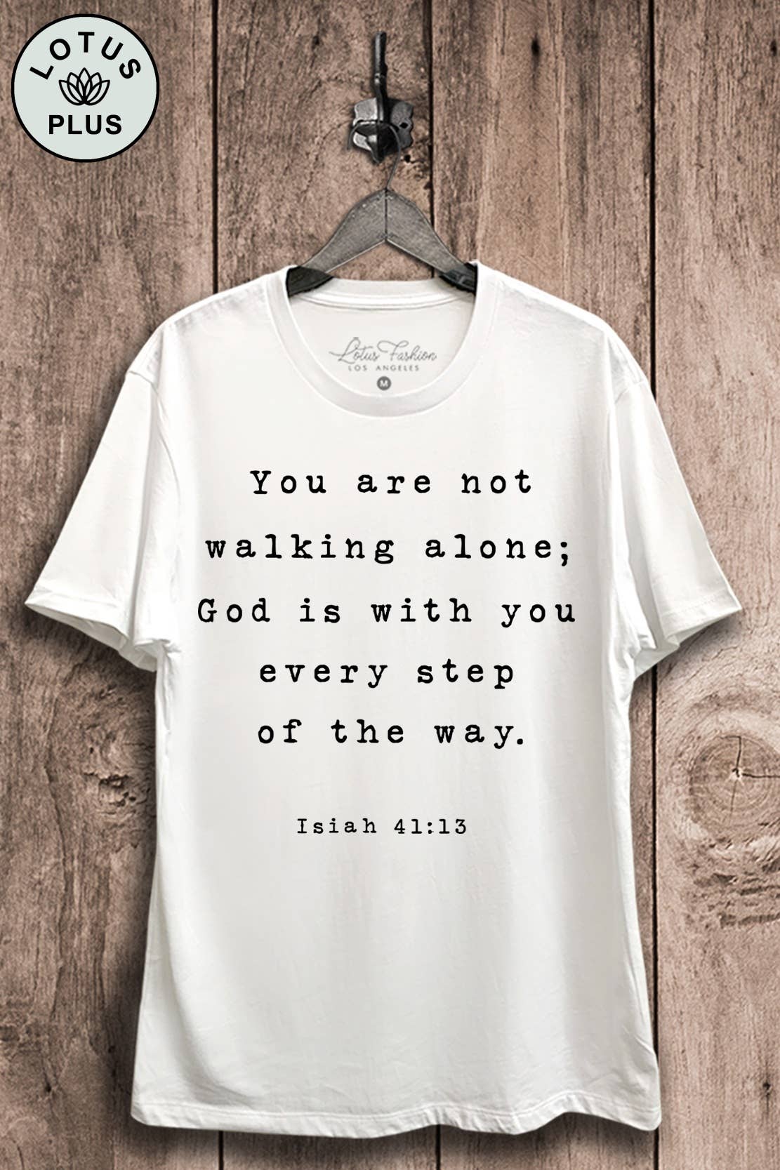 God Is with You Graphic Top