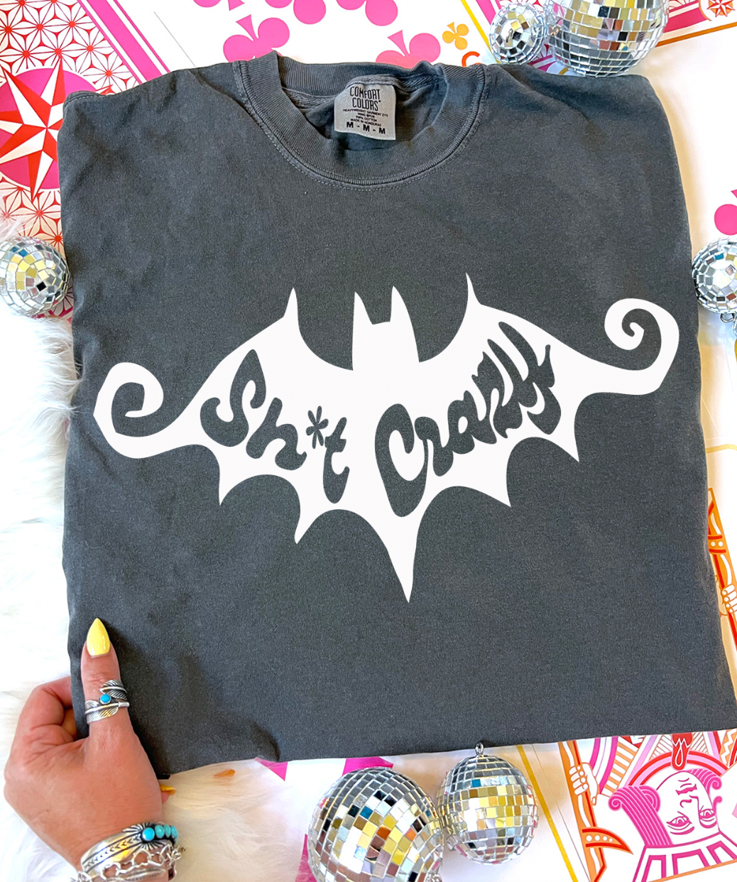 Bat Shit Crazy  - Comfort Color Pepper