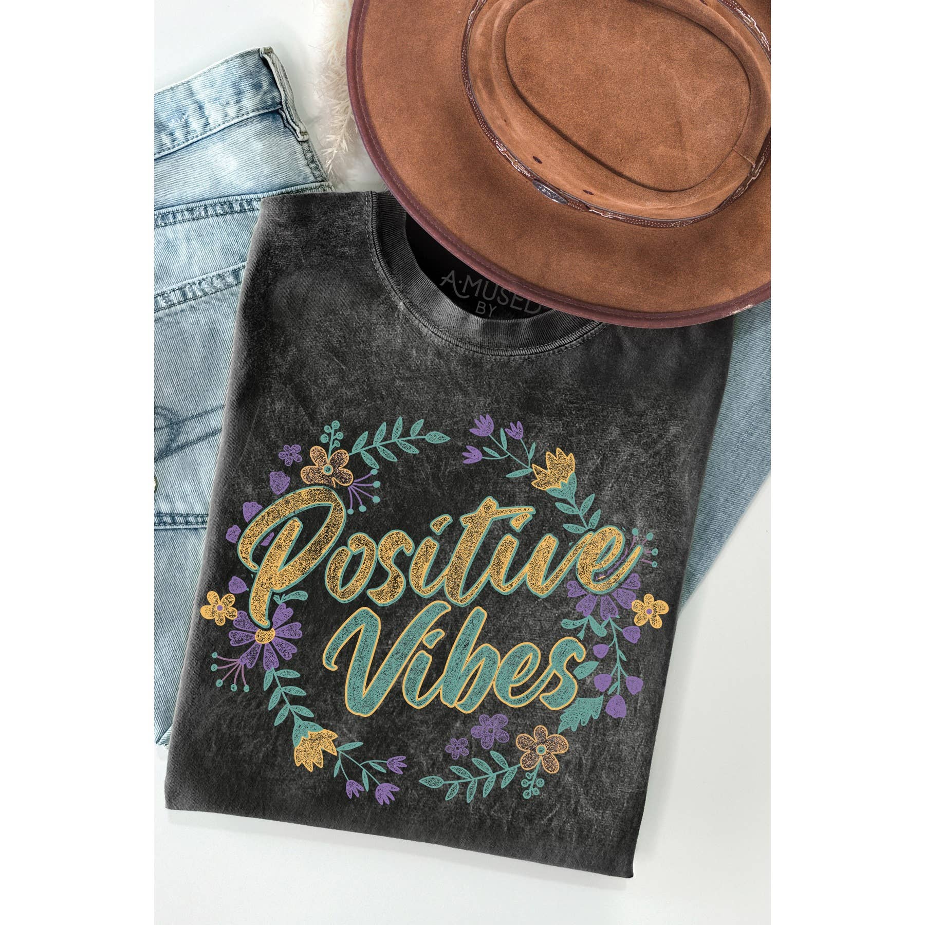Positive Vibes -  Mineral Wash