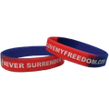 Never Surrender Wristband - 9801