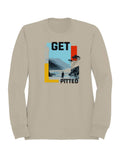 Get Pitted Surf Adventure Art Men's Sweatshirt