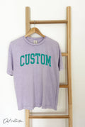 Custom Cotton Supima Mineral Washed Tee