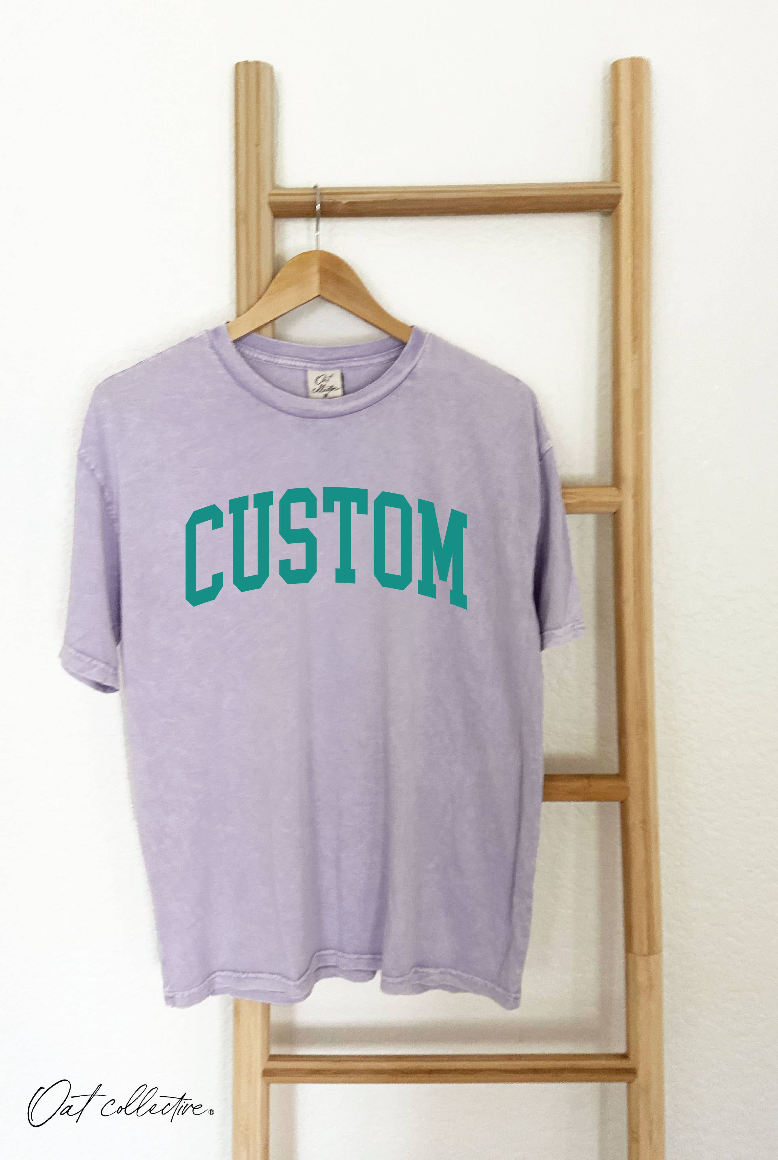 Custom Cotton Supima Mineral Washed Tee