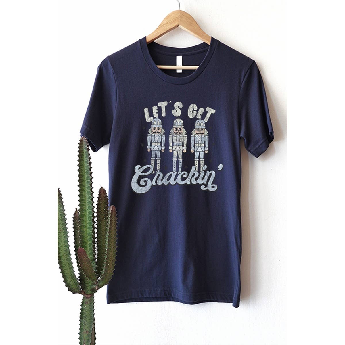 Lets Get Crackin Christmas  Graphic Tee
