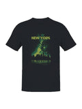 New York Skyline Nightscape Men's T-Shirt