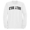 Holy Bold Retro Curved Lettering Men's Sweatshirt