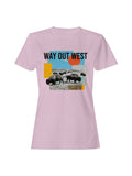 Way Out West Bison Art Women's T-Shirt
