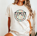 Smiley Face Alphabet Tee
