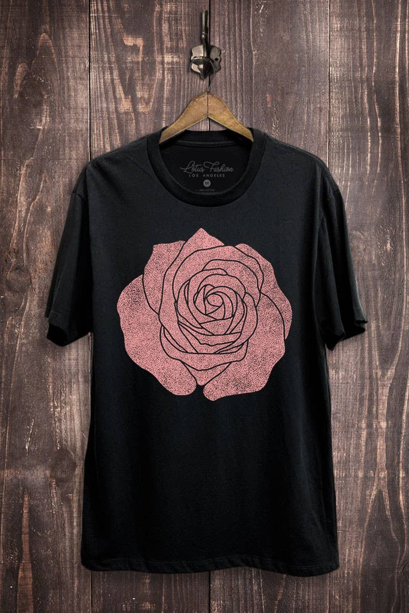Rose Graphic Top