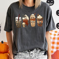 Black Rose Coffee Vintage Halloween T-Shirt