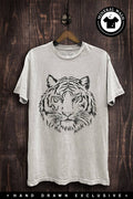 Tiger Face Graphic Top