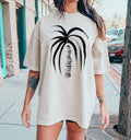 Palm Tree Silhouette Art Vintage Bk T-Shirt