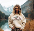 Aztec Buffalo Crew Neck Sweatshirt