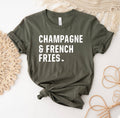 Champagne & French Fries T-Shirt