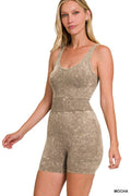 .._ SC138710 Washed Sports Romper