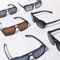 Men's Fashion Square Shape Frame Sunglasses