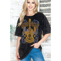 Nashville Music  - Unisex Oversized Mineral Wash