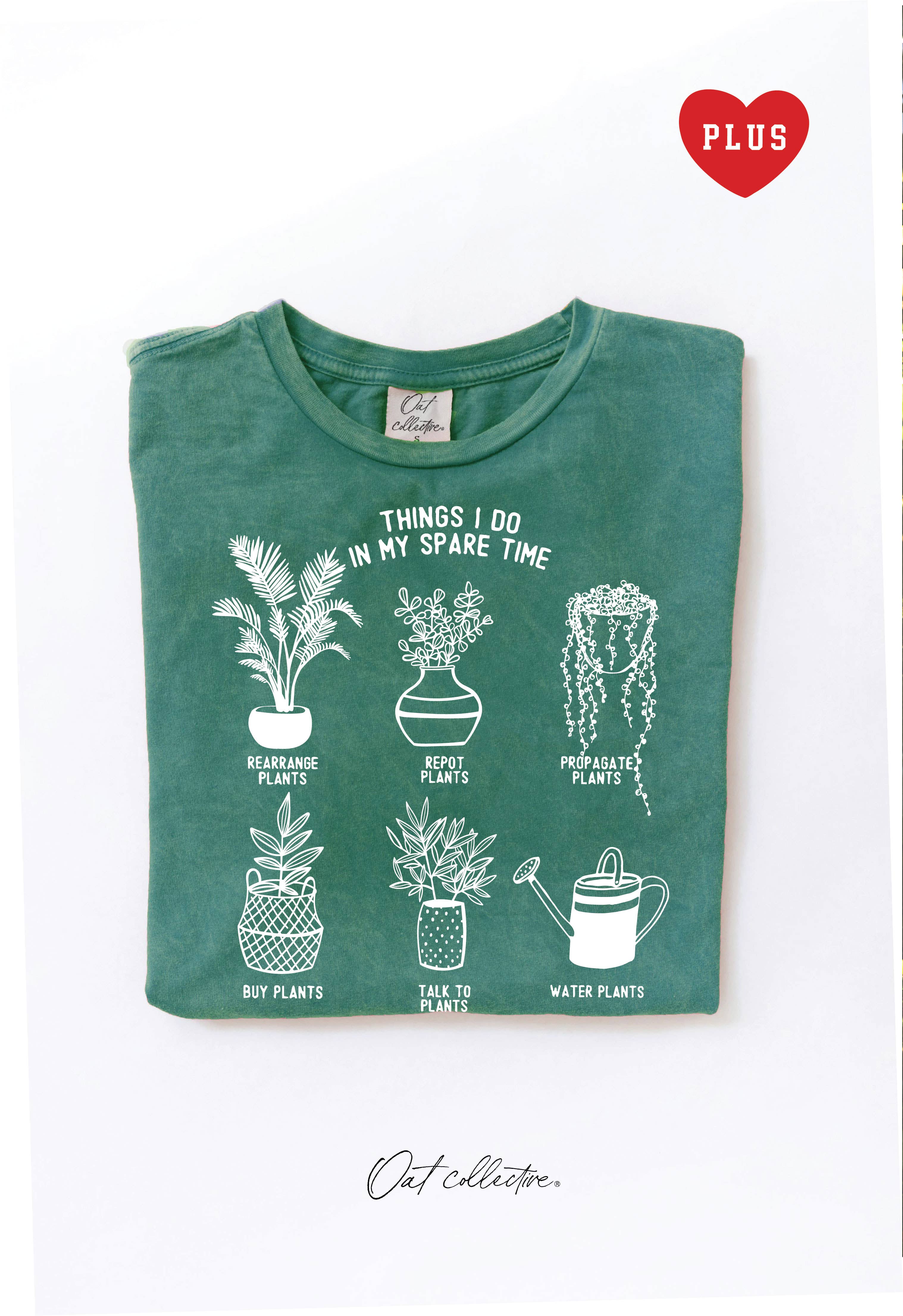 Things I Do in My Spare Time Plus Mineral Graphic Top