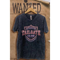 Tailgate Club Mineral Wash Wash Vintage Game Day  Graphic  T