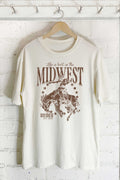 Midwest Rodeo-Oversized Tee