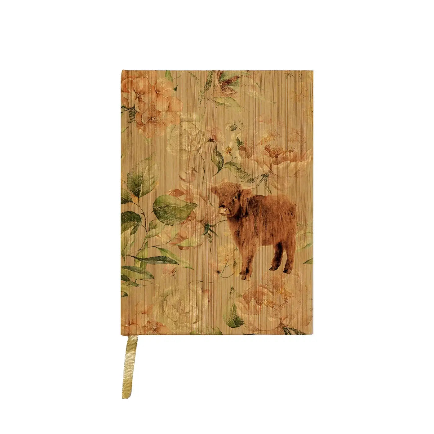 Cow Floral Journal