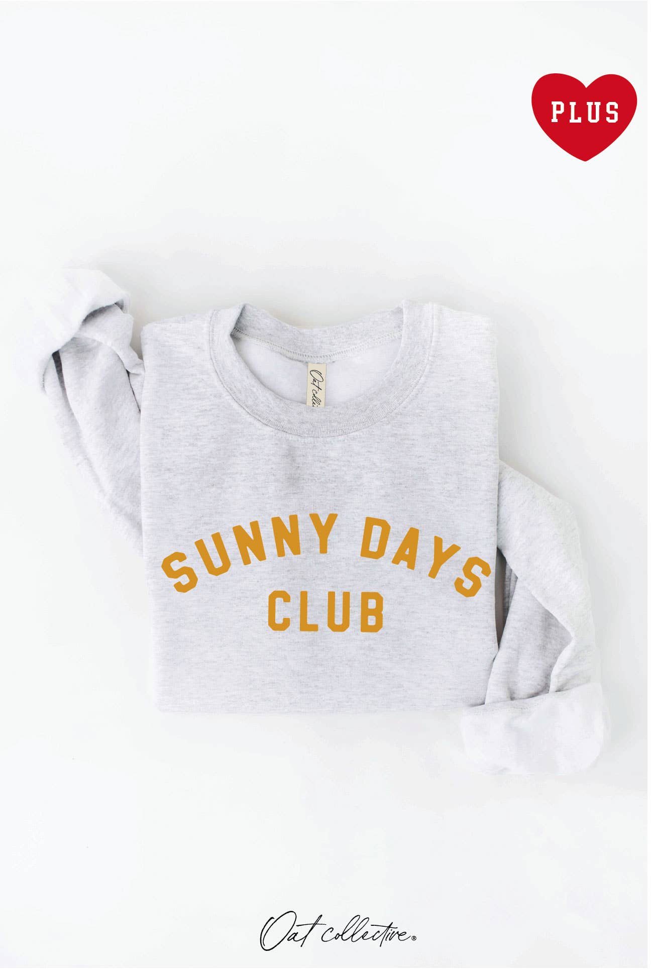 Sunny Days Club Plus Graphic Sweatshirt