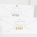 Gold-Dipped Mama Fashion Necklaces