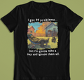 99 Problems Bigfoot  T-Shirt (Black)