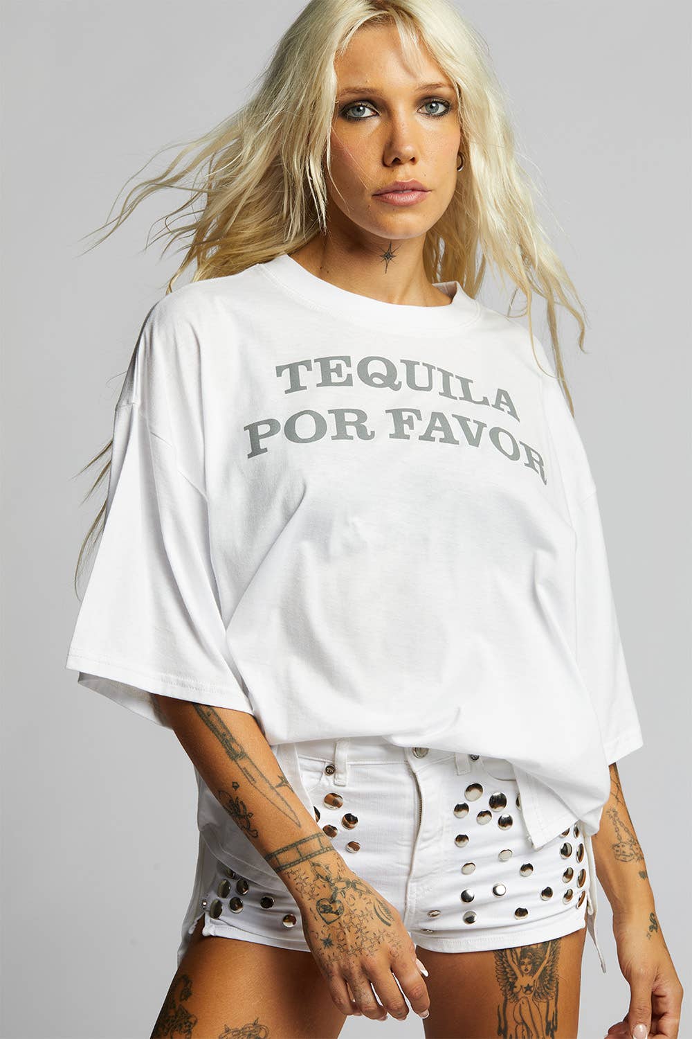 302909 - Tequila Por Favor One Size Tee