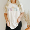 Faith with Cross Easter Graphic Tee