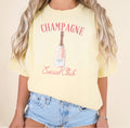 Champagne Social Club, Cocktail T Shirt, Graphic Tee