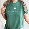 Rocking Around the Christmas Tree, Minimal, Retro Tshirt