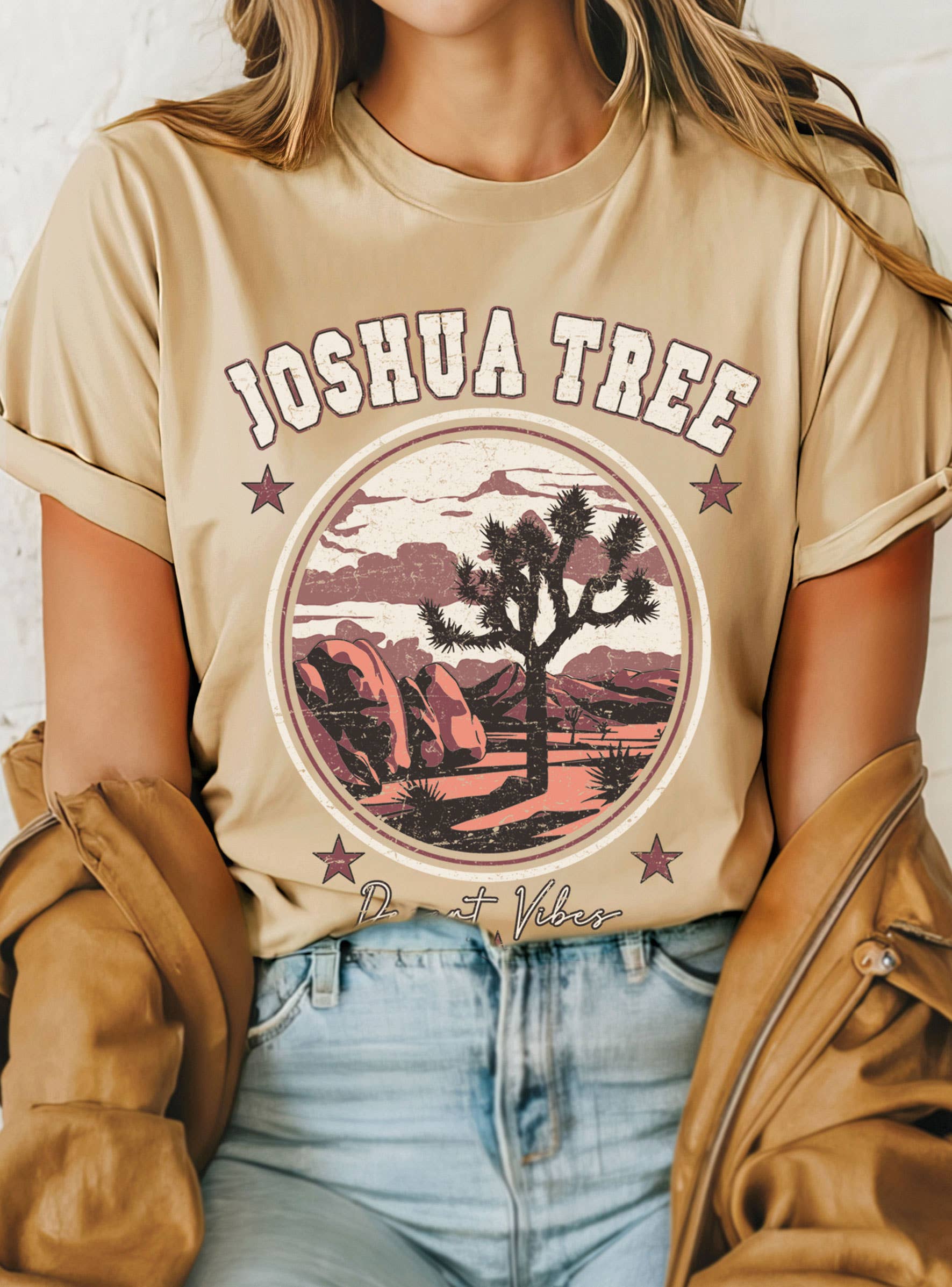 Joshua Tree Desert Vibes Graphic T-Shirts