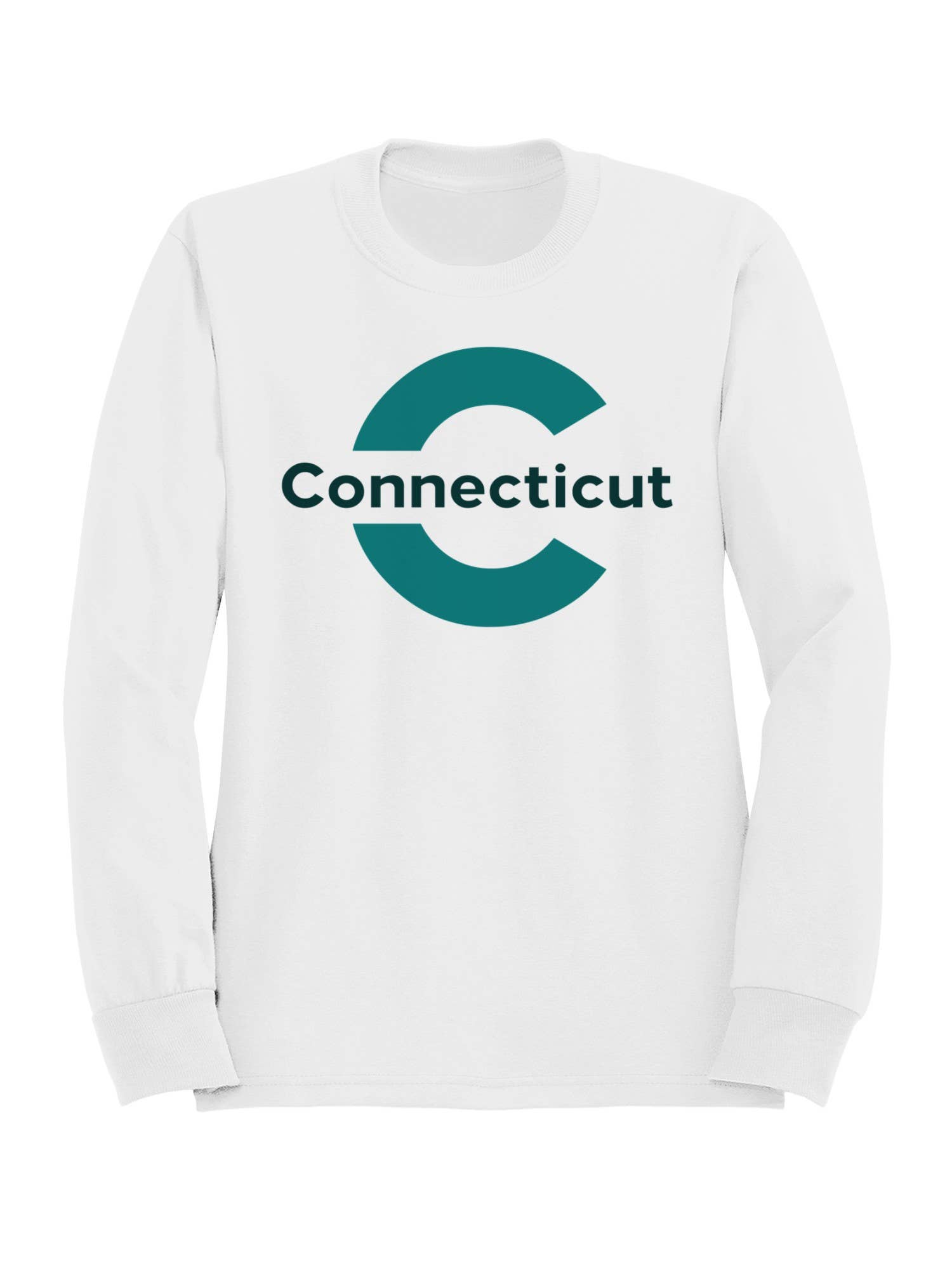 Connecticut Bold C Logo Design Women's Sweatshirt