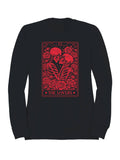 Tarot Lovers Skeleton Art Men's Sweatshirt
