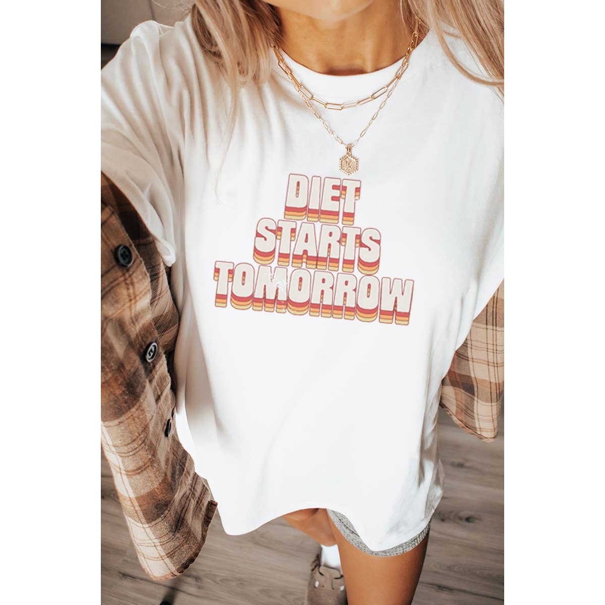 Holiday Vintage Graphic Oversized Tee