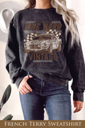 Ride Hard Vintage R Graphix Mineral Terry Sweatshirts