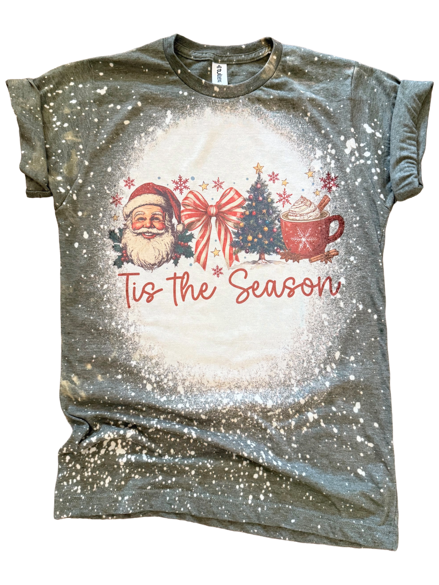 Tis the Season – Bleached Vintage Christmas Tee