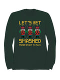 Retro Nutcracker Game Design Women's Sweatshirt